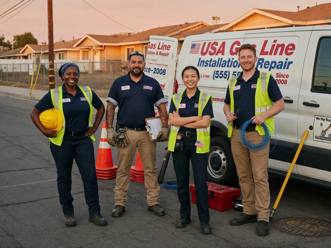 Gas Line Installation company in London Mills, IL
